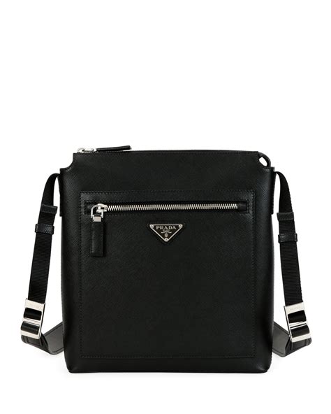 prada men's leather bag|Prada men's cross body bag.